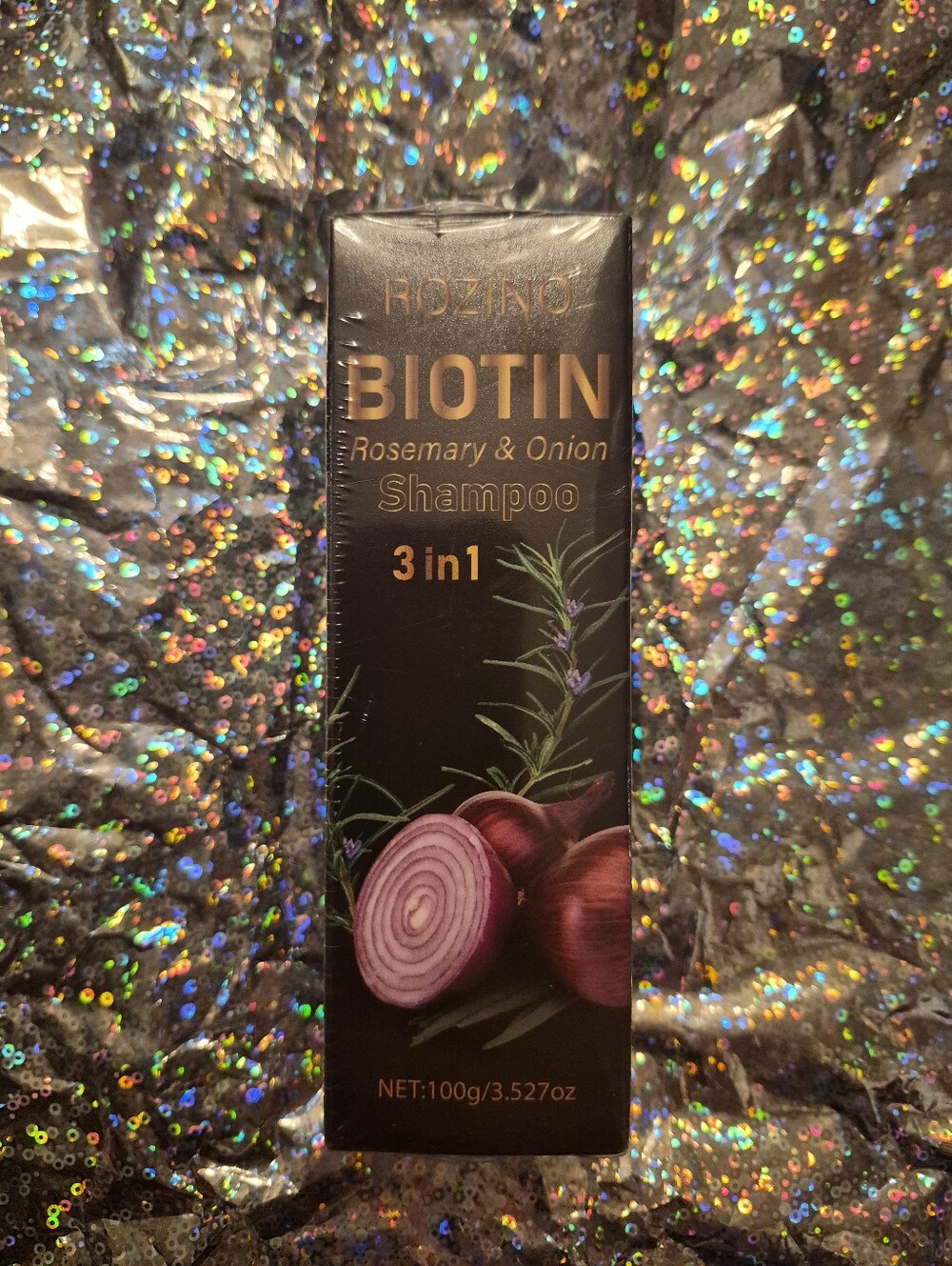 Biotin Rosemary & Onion 3-in-1 Shampoo - Purple